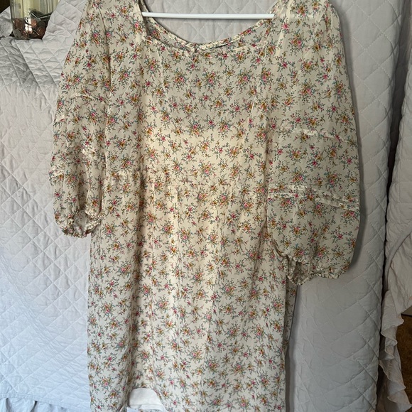 Wild Fable Floral Long Sleeve Dress - Picture 1 of 4